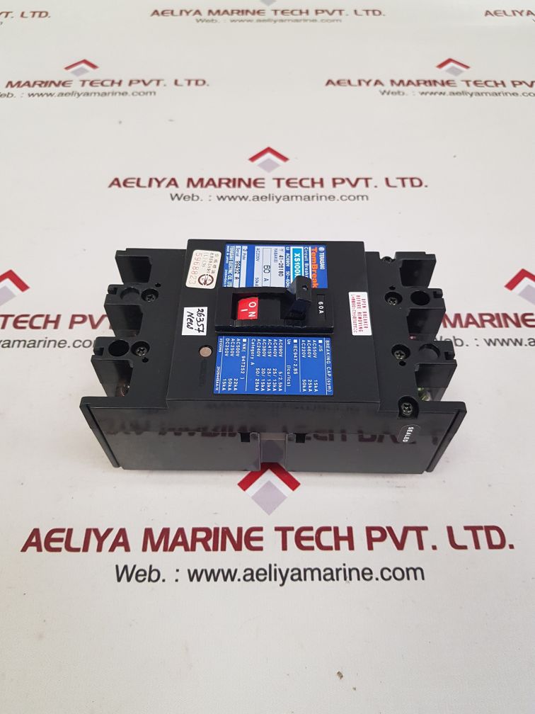 Terasaki xs100nb circuit breaker 60a