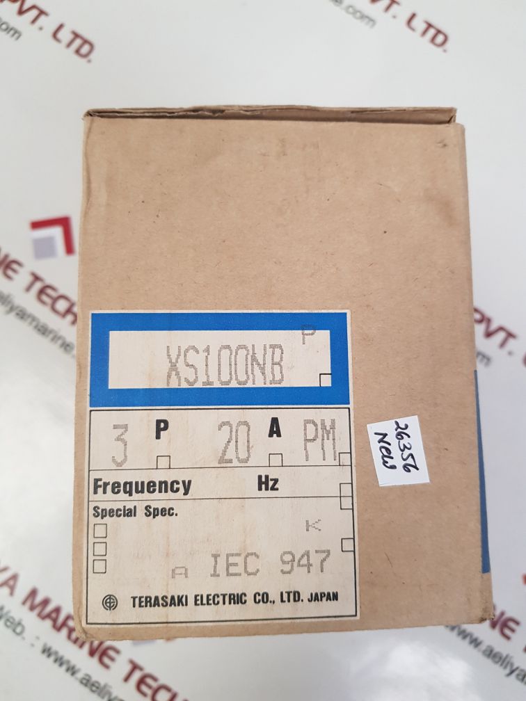 Terasaki xs100nb circuit breaker 20a