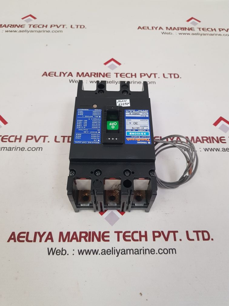Terasaki xs100nb tembreak circuit breaker 30a