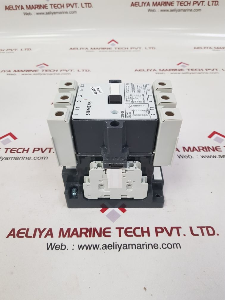 Siemens 3tf46 22-0an2 auxiliary contactor