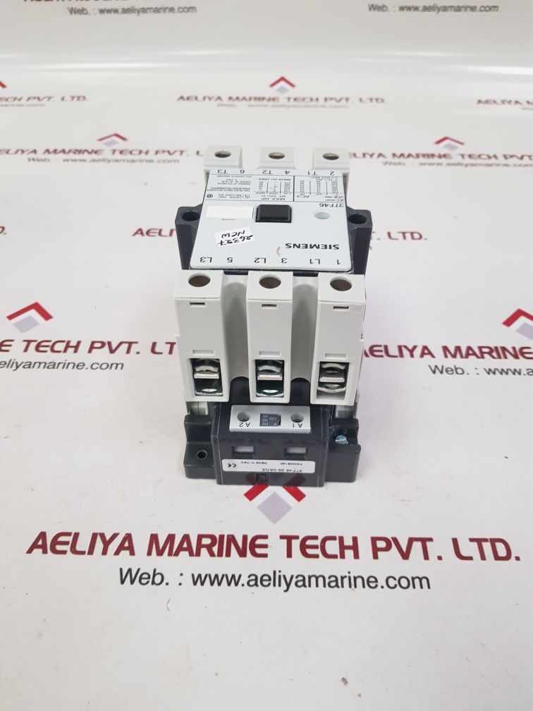 Siemens 3tf46 22-0an2 auxiliary contactor