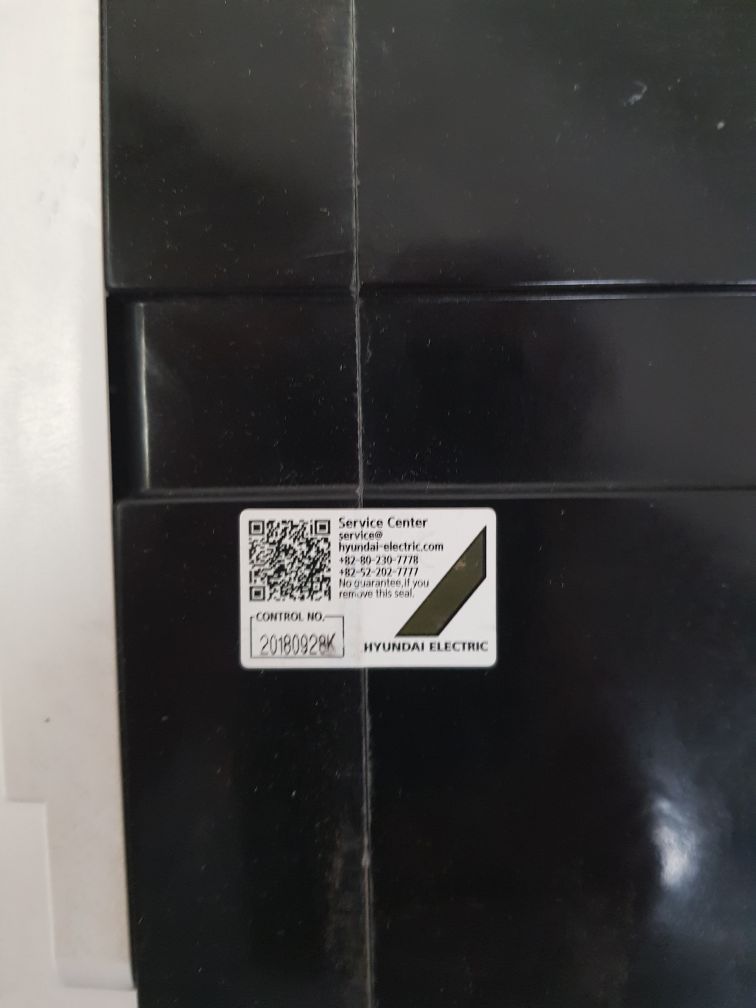 Hyundai hgm 400s molded case circuit breaker