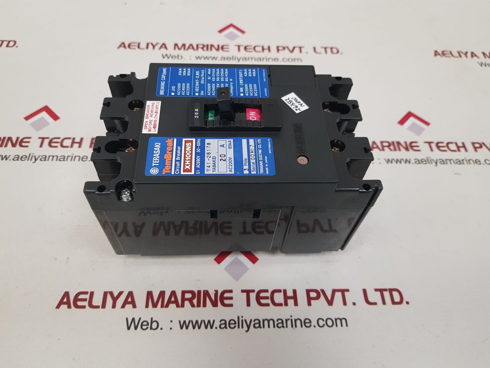 Terasaki electric xh100ns circuit breaker 20a