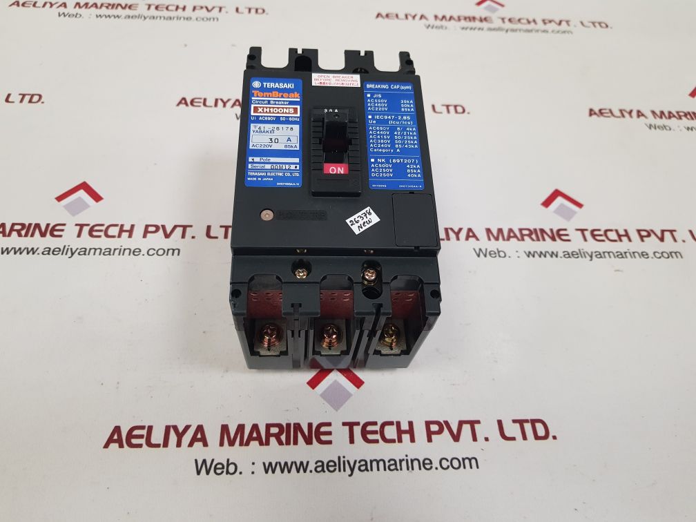 Terasaki electric xh100ns tembreak circuit breaker 30 a