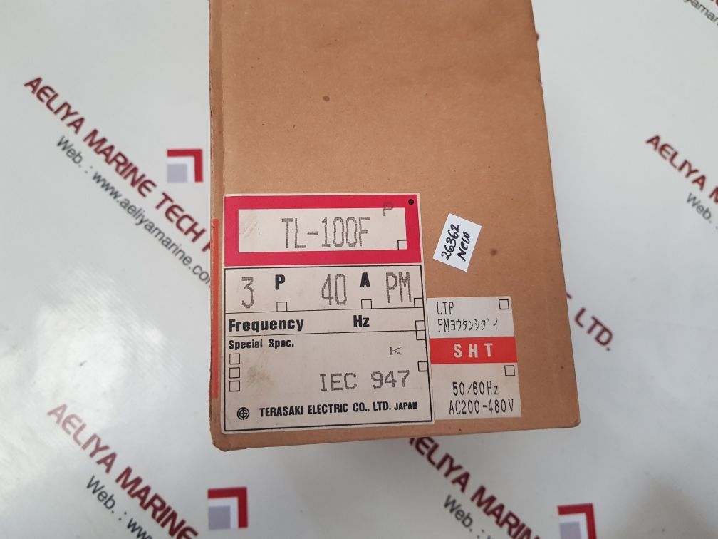 Terasaki electric tl-100f circuit breaker 40a NEW