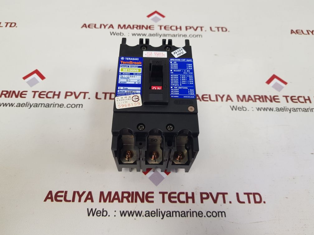 Terasaki xe100ns circuit breaker 50a