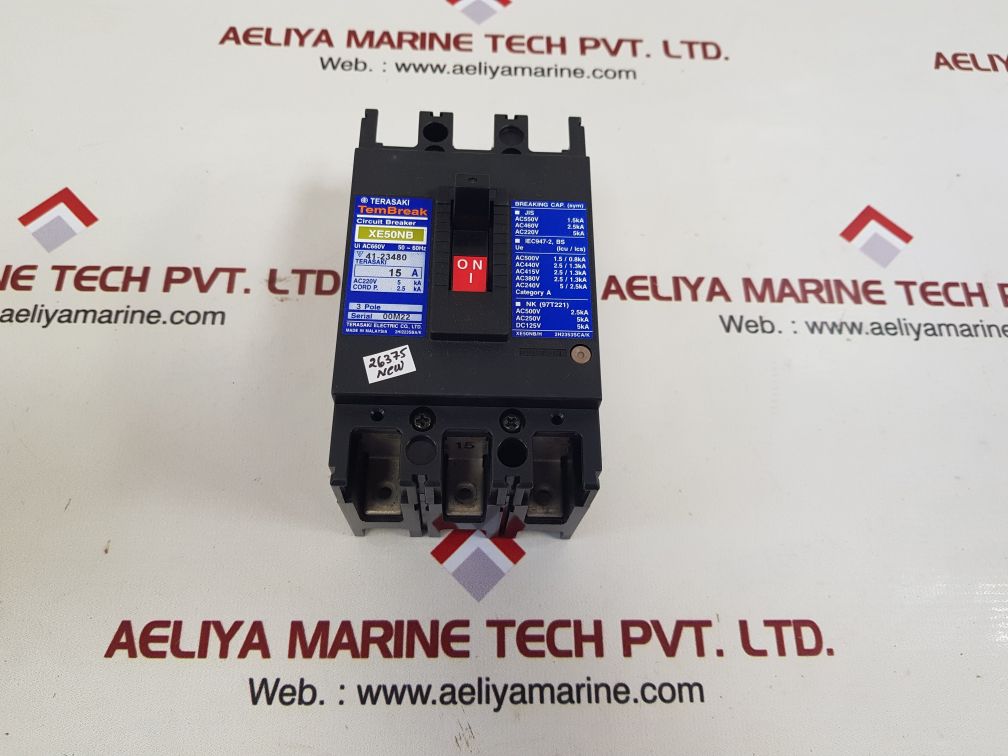Terasaki xe50nb circuit breaker 15a