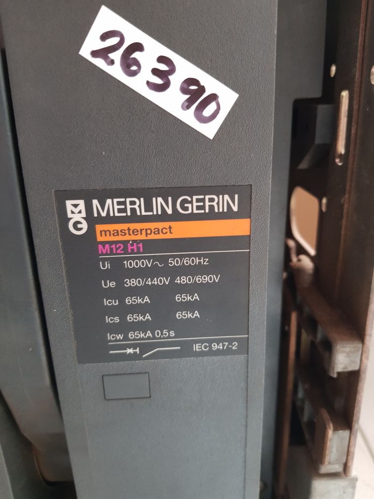 Merlin gerin masterpact m12 h1 circuit breaker