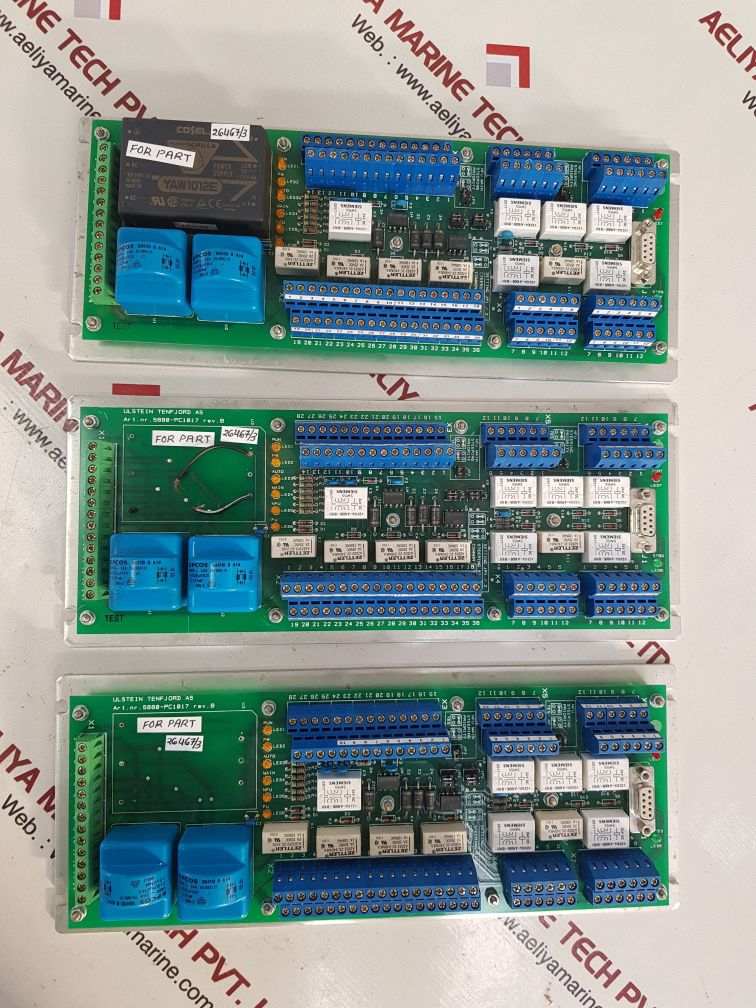 Ulstein 5880-pc1017 rev.b signal common pcb card