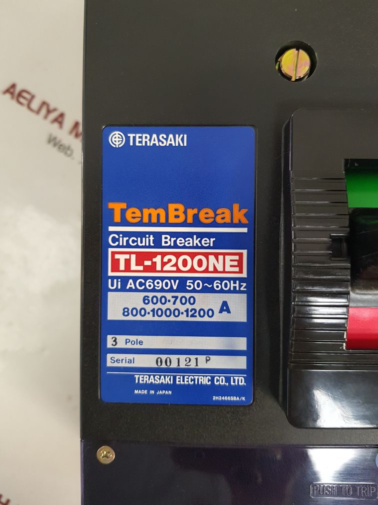 Terasaki tl-1200ne circuit breaker