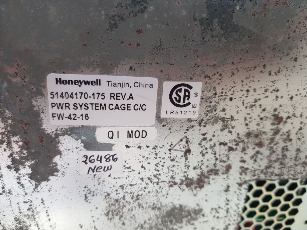 Honeywell 51404170-175 power system 51198651-100