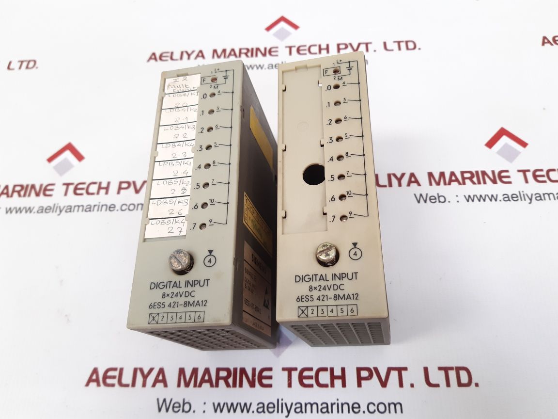 Siemens 6es5 421-8ma12 simatic s5 digital input module