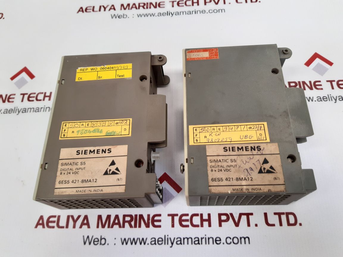 Siemens 6es5 421-8ma12 simatic s5 digital input module