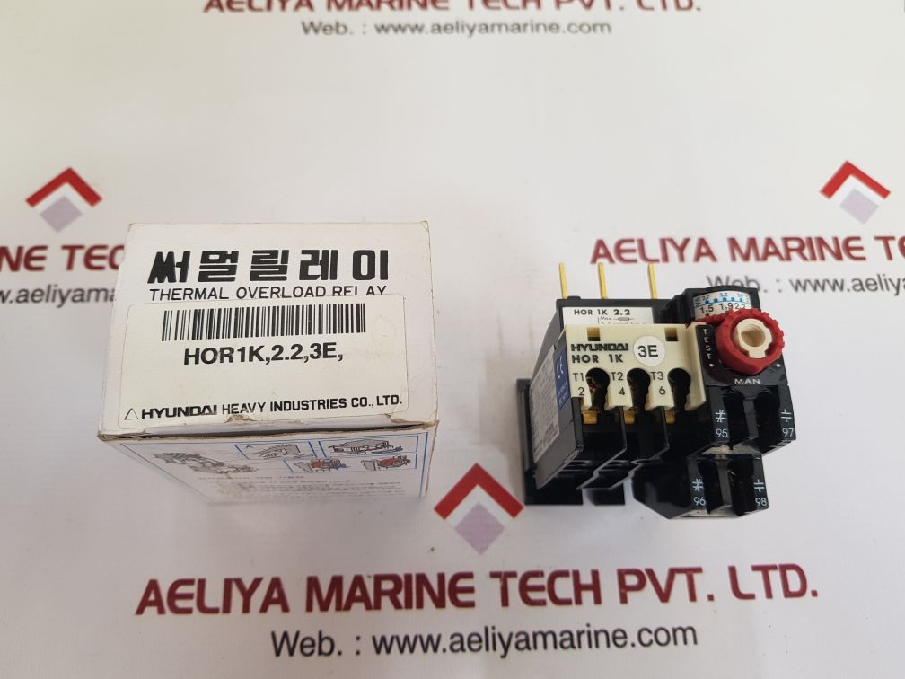 Hyundai hor 1k 2.2 thermal overload relay hor 1k 3e