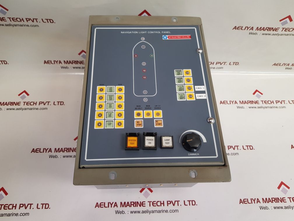 Kt electric kt-nlcp-v3 navigation light control panel