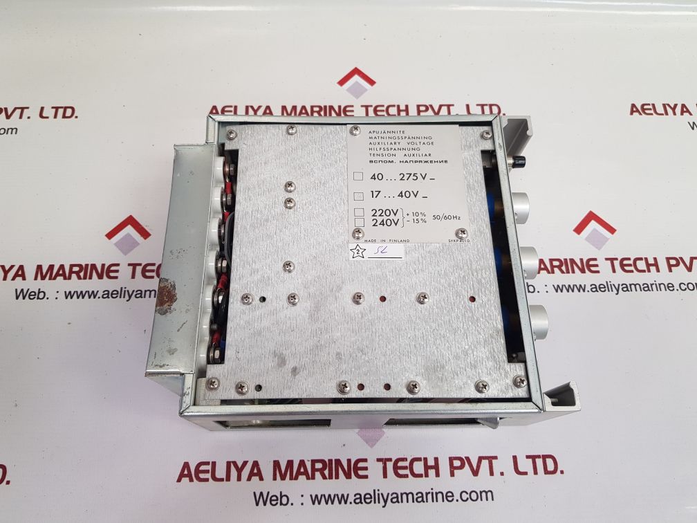 Stromberg/abb spaj 3c5 j3 time relay 17...40v-