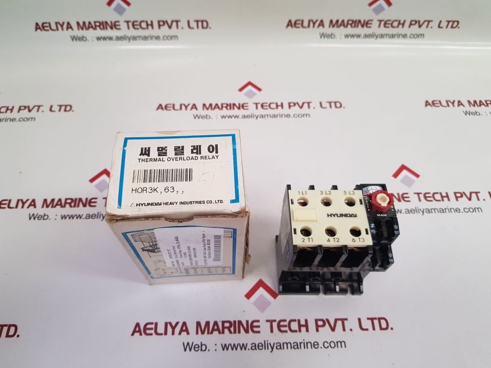 Hyundai hor 3k63 thermal overload relay