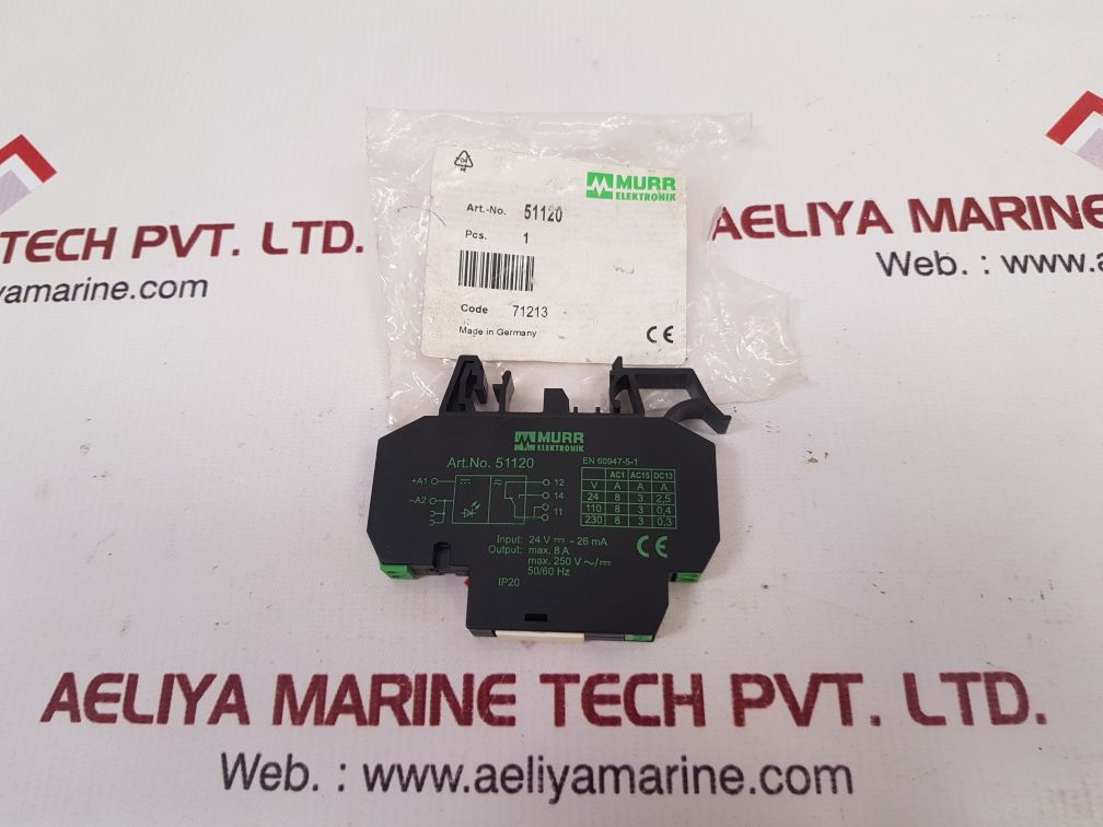 Murr elektronik 51120 output relay en 60947-5-1