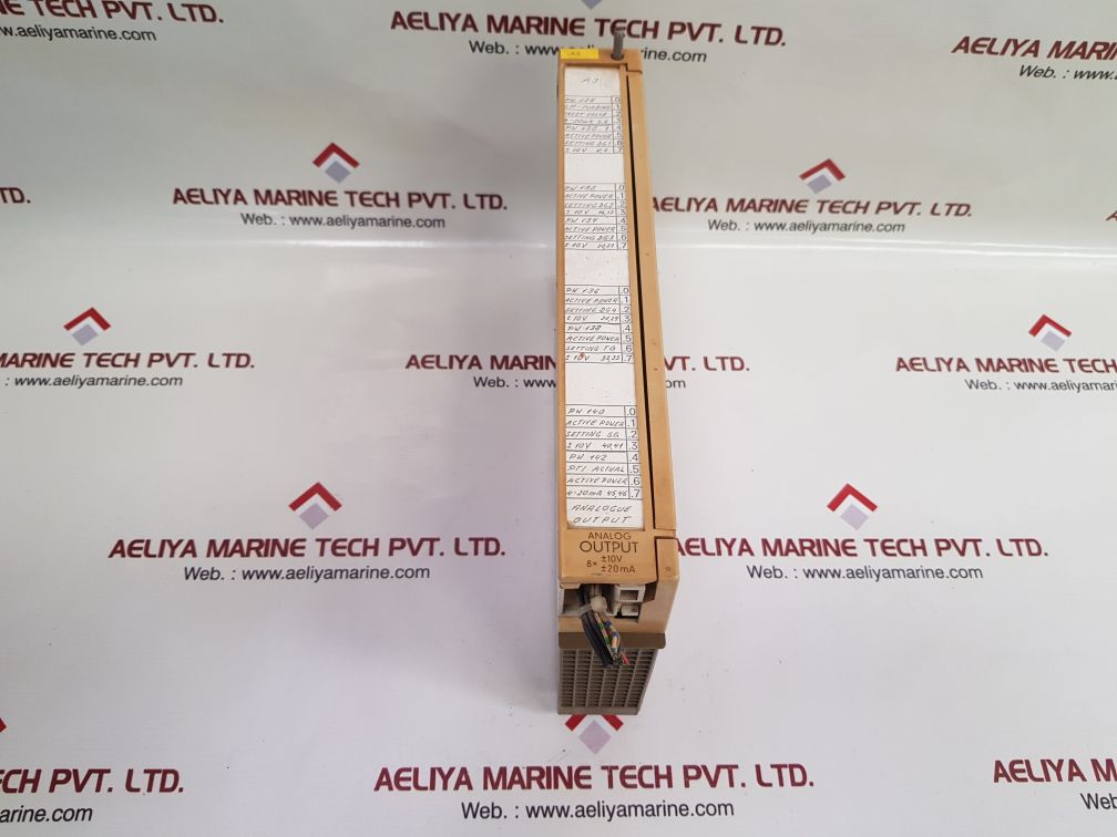 Siemens 6es5 470-7la11 analog output module