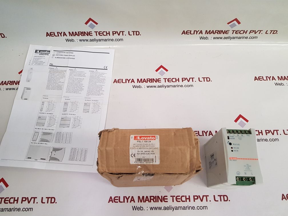Lovato Psl1 100 24 Switching Power Supply