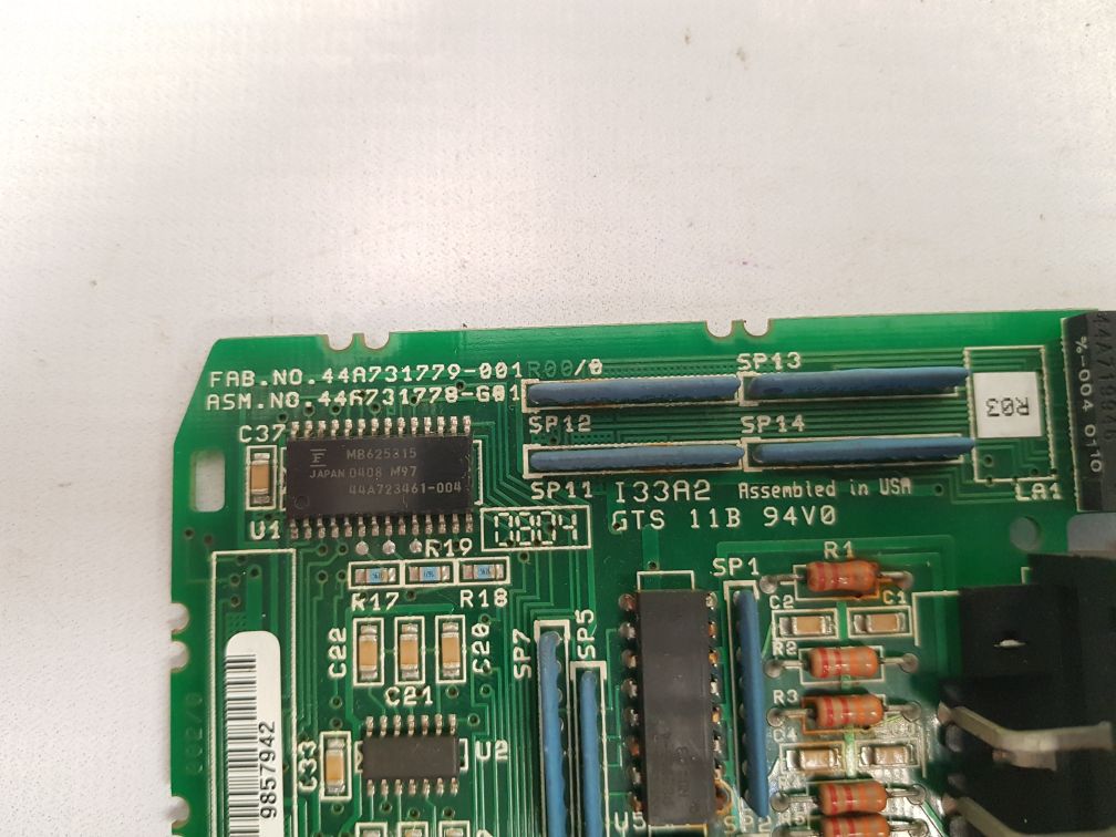 Mdl645 Input Module 44A731779-001R00/0