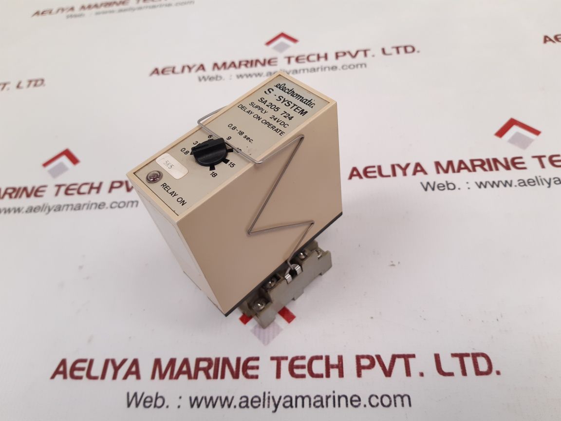 Electromatic sa 205 724 delay on operate with idec sr3p-05u relay base