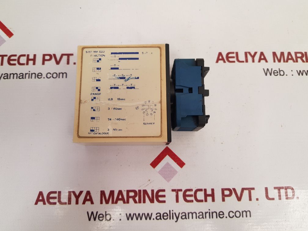 Electromatic s 117166 920 combi timer 20-265 vac-dc