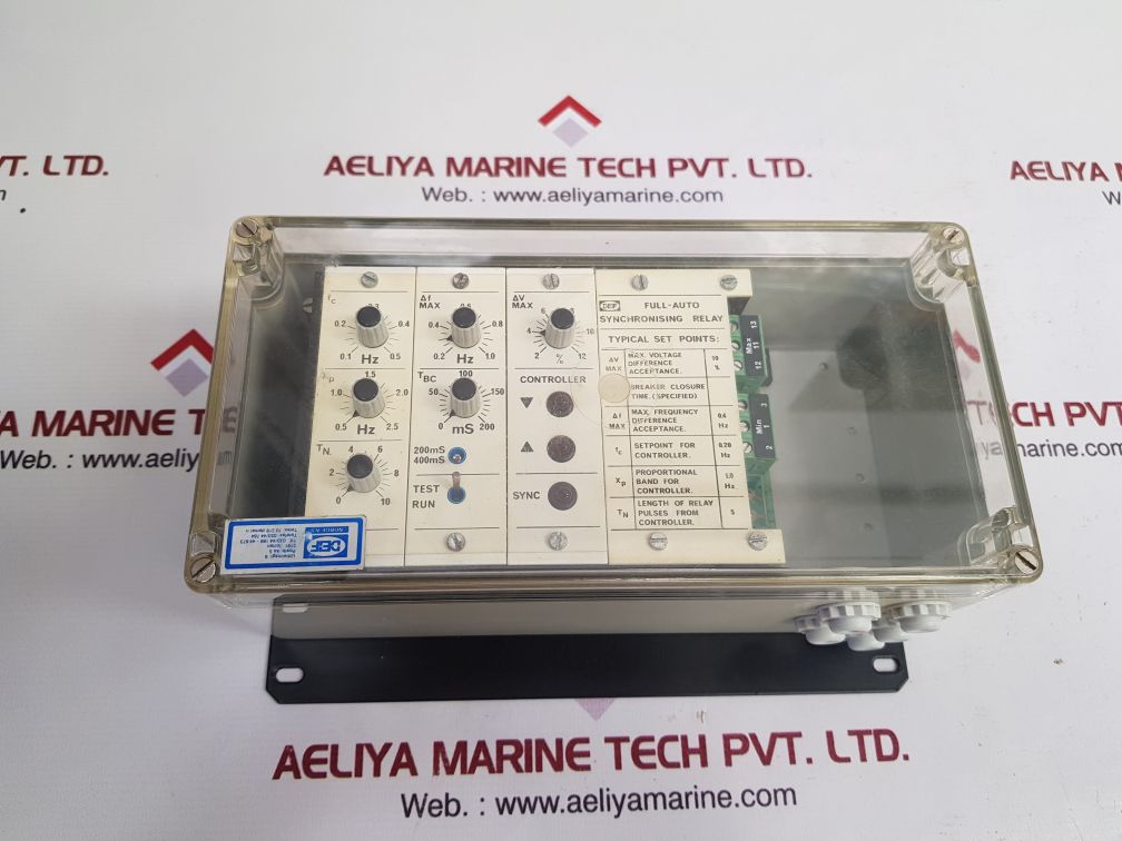 Deif full-auto synchronising relay Used One
