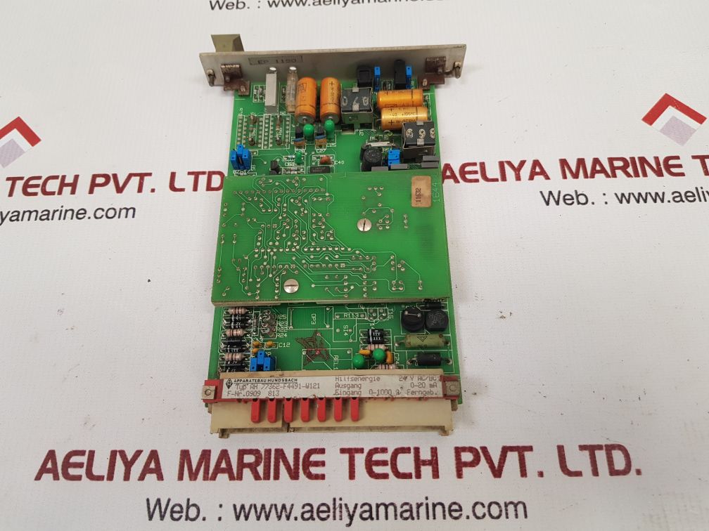 Apparatebau hundsbach ah77362 pcb card ah 77362-f4491-w121