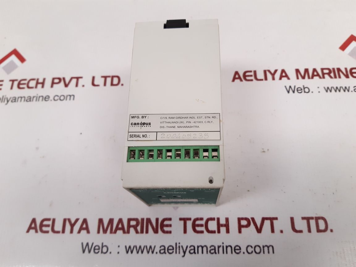 Canopus 1mvvi7510-1 dc isolating amplifier