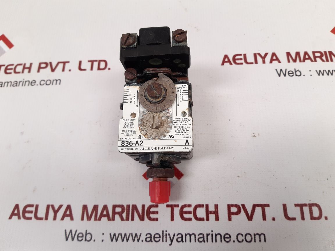 Allen-bradley 836-a2 ser.a pressure switch