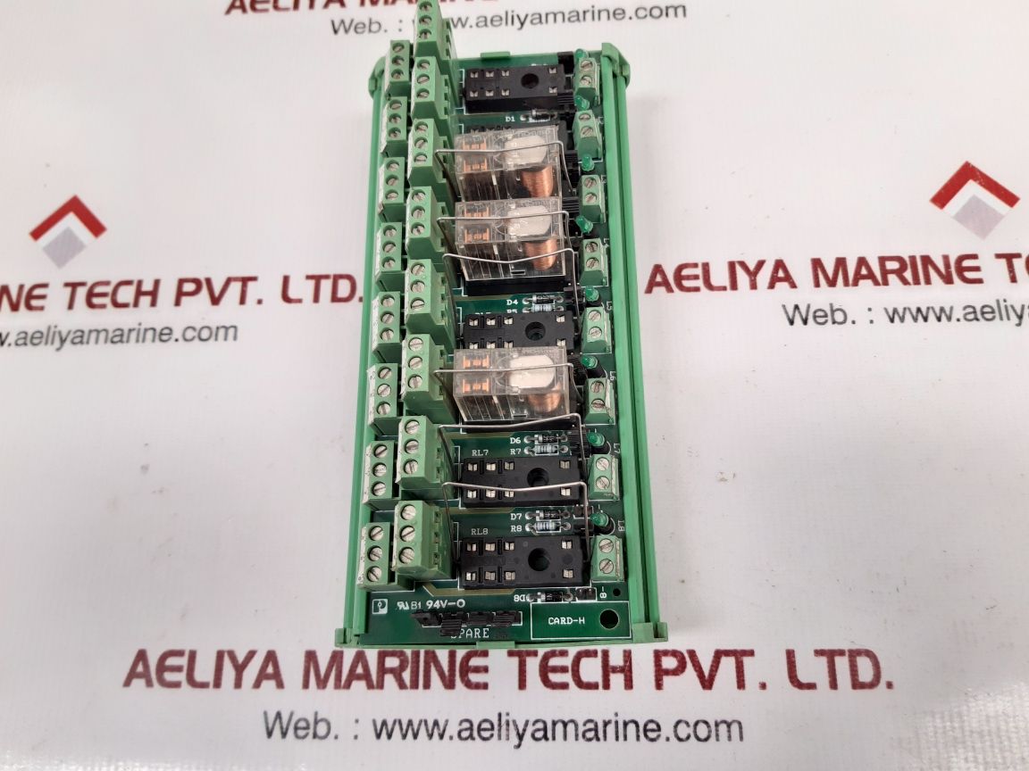 Phoenix pc24d08-2c relay module card-h