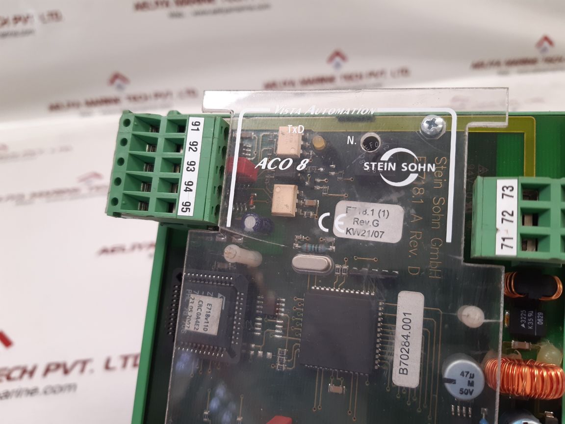 Stein sohn f202 001 a analog current output aco 8 Used One