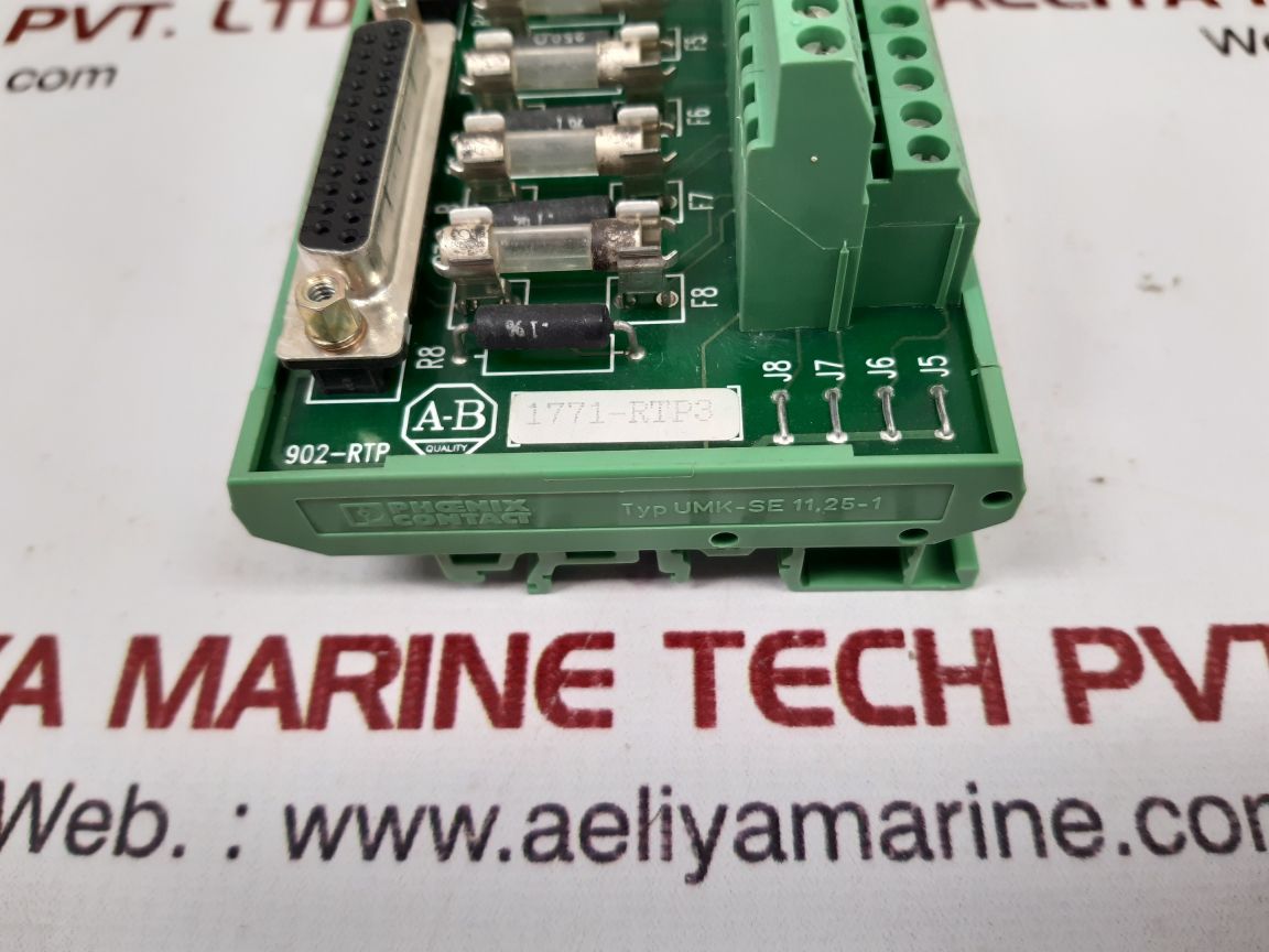 Allen-bradley 1771-rtp3 ser.a remote termination panel