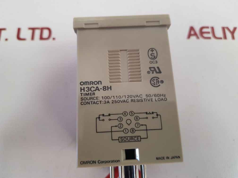 Omron h3ca-8h solid stat timer