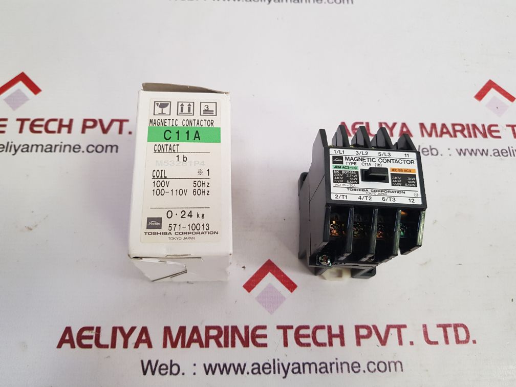 Toshiba c11a (1b) magnetic contactor