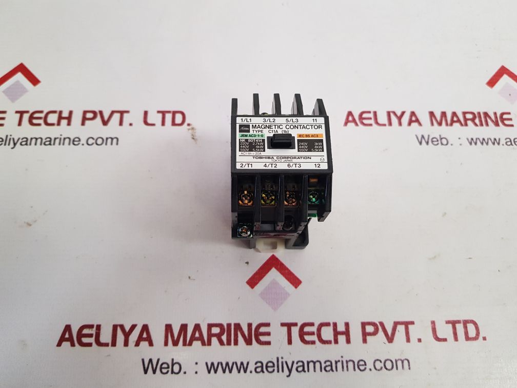 Toshiba c11a (1b) magnetic contactor