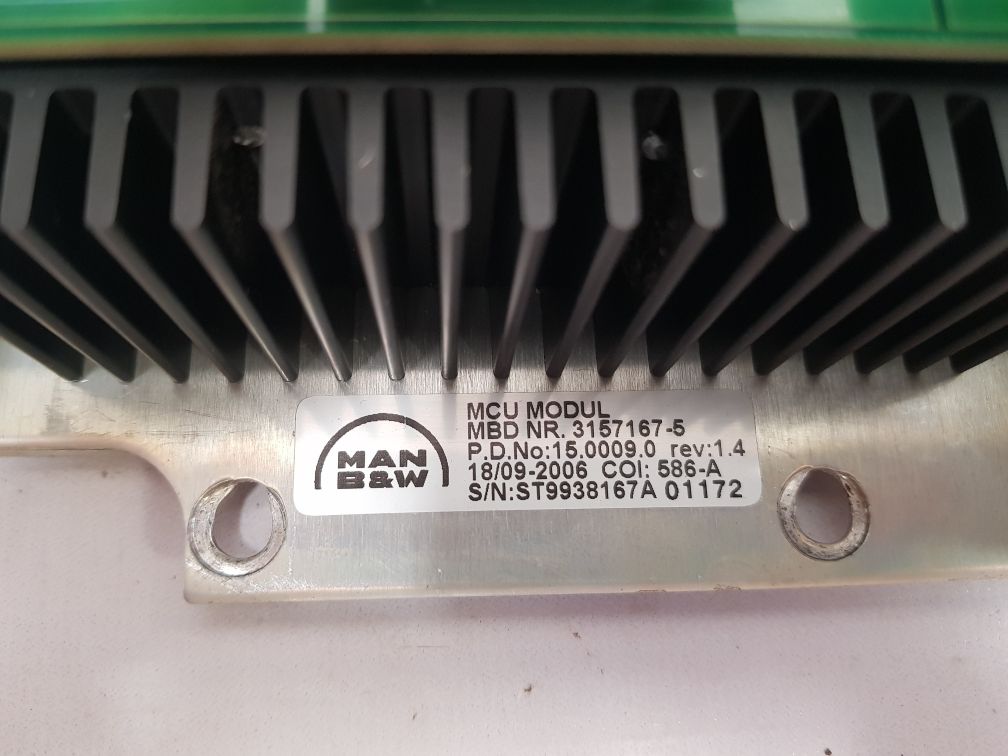 Man b&w mcu-0230-f pcb module 1142352-0 rev: 1.4