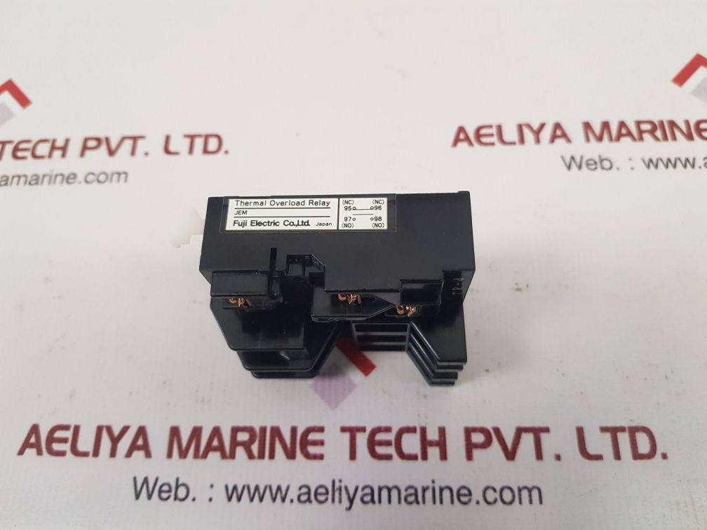 Fuji electric jem tr-1sn thermal overload relay tr-4