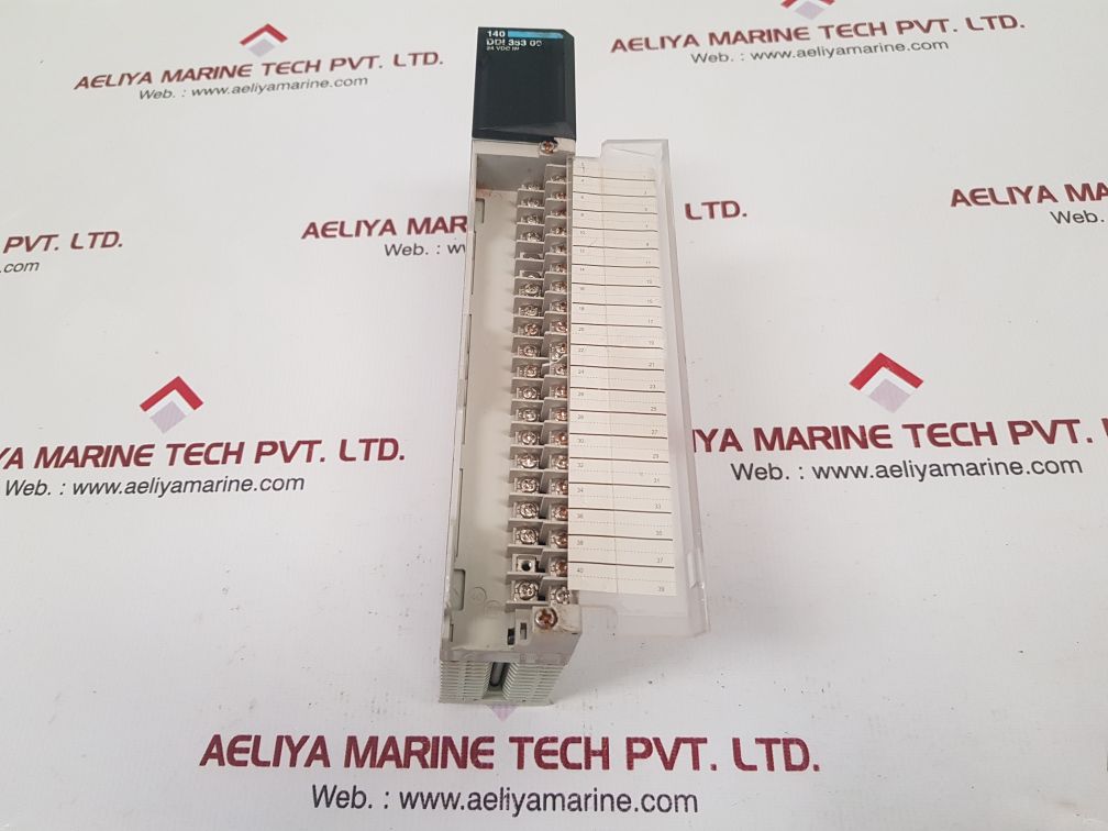Telemecanique/Schneider modicon 140 ddi 353 00 discrete dc input module pv: 01