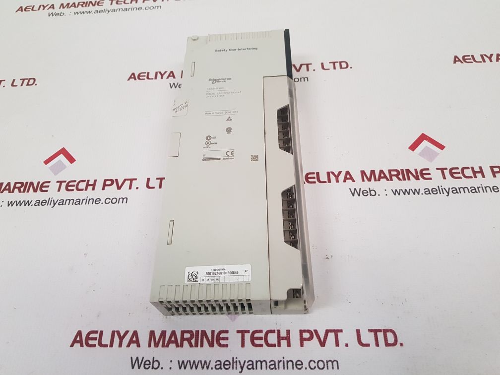 Telemecanique/Schneider modicon 140 ddi 353 00 discrete dc input module pv: 01