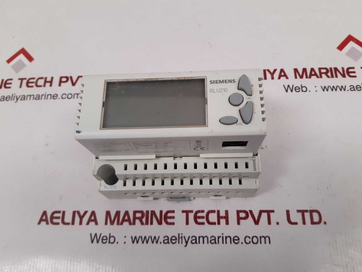 Siemens Rlu210 Universal Controller