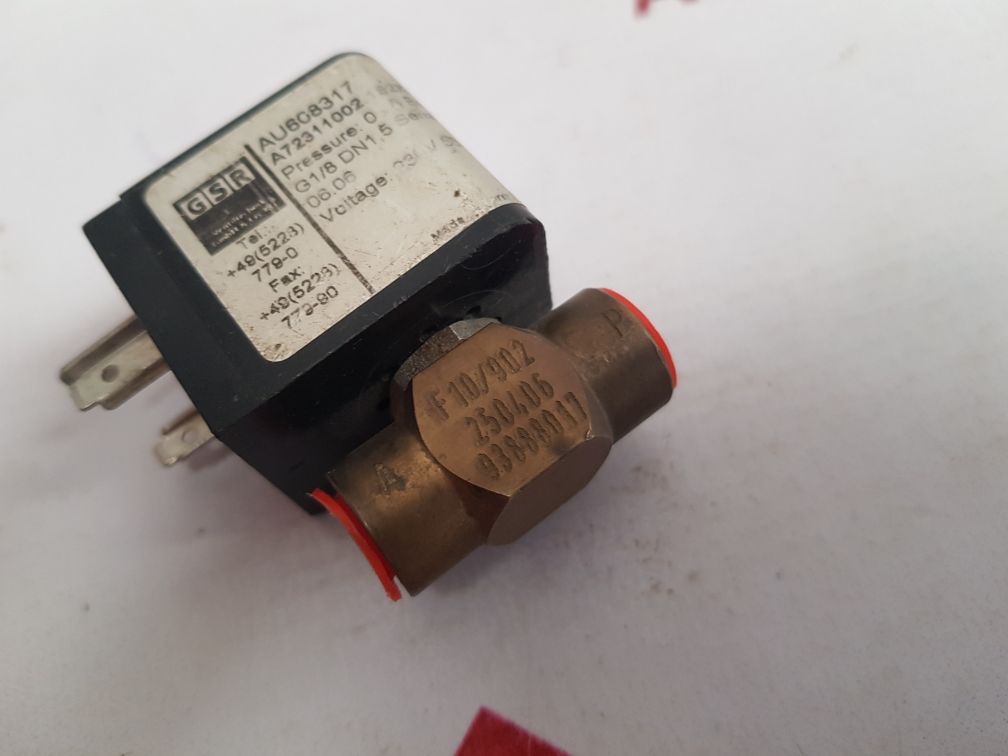 Gsr K0511890 Solenoid Valve