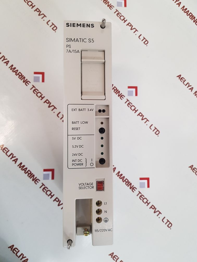 Siemens e220 g5/15wrgd modular power supply