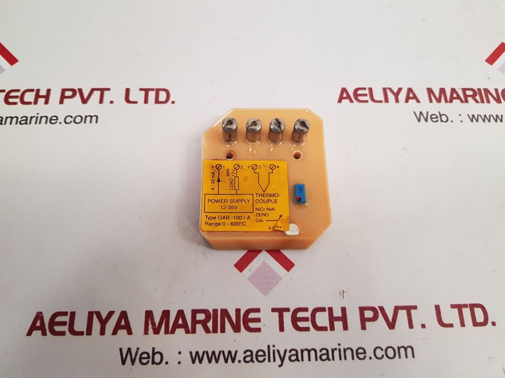 Gab-100/a thermo-couple amplifier