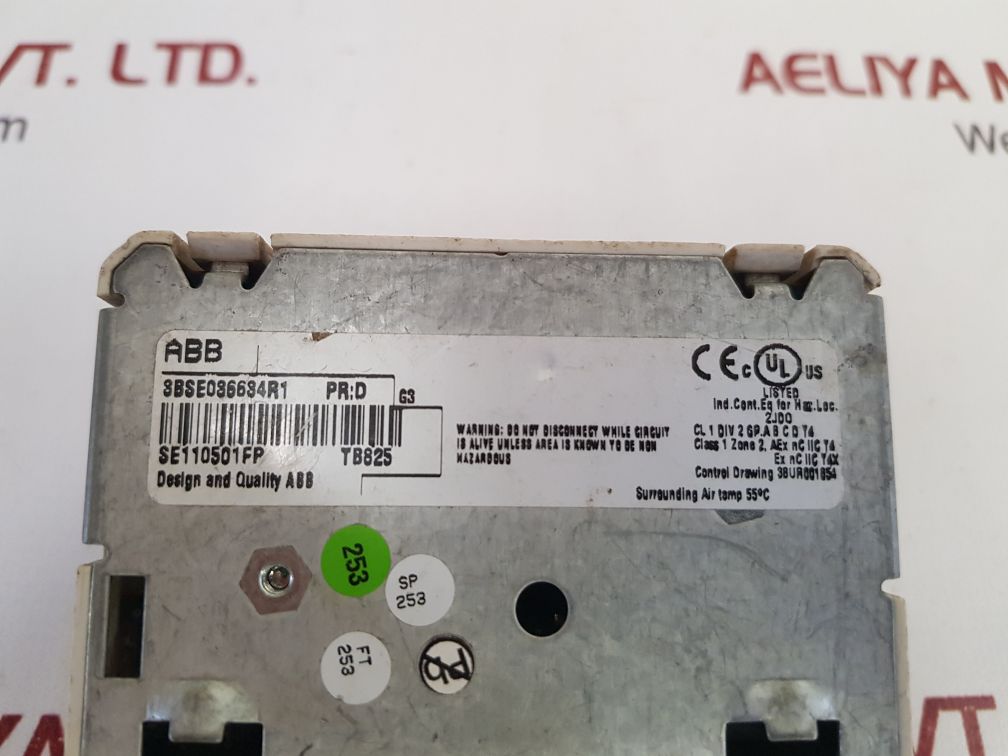 Abb tb825 optical media converter 3bse036634r1 pr:d