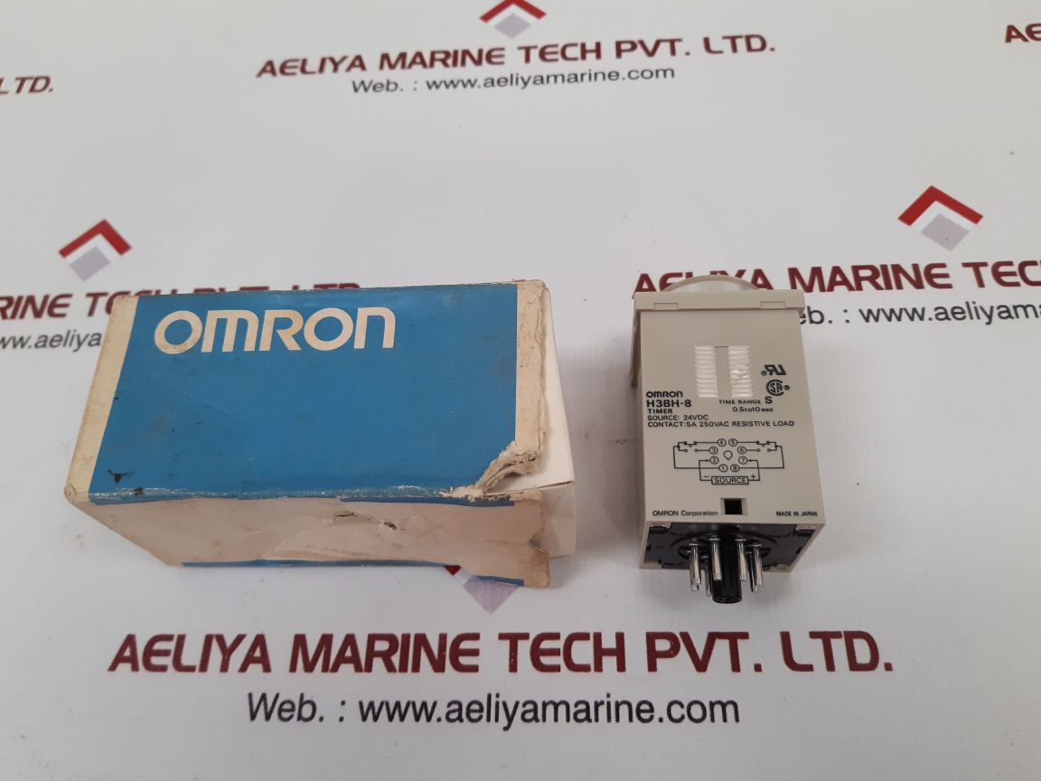 Omron H3Bh-8 Timer Relay New