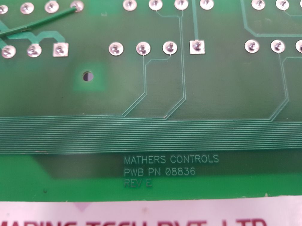 Mathers Controls Pwb 08836 Rev: E Pcb Card Ms12636