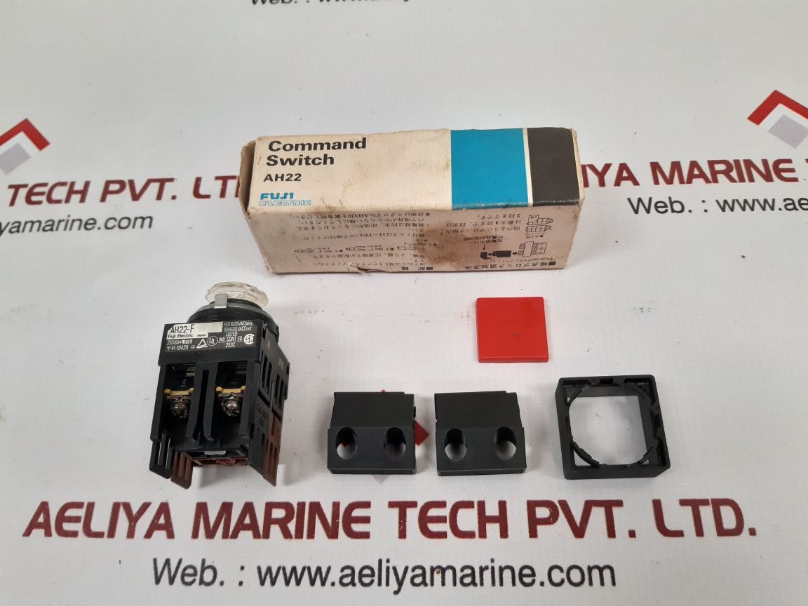Fuji electric ah22-f command switch push button