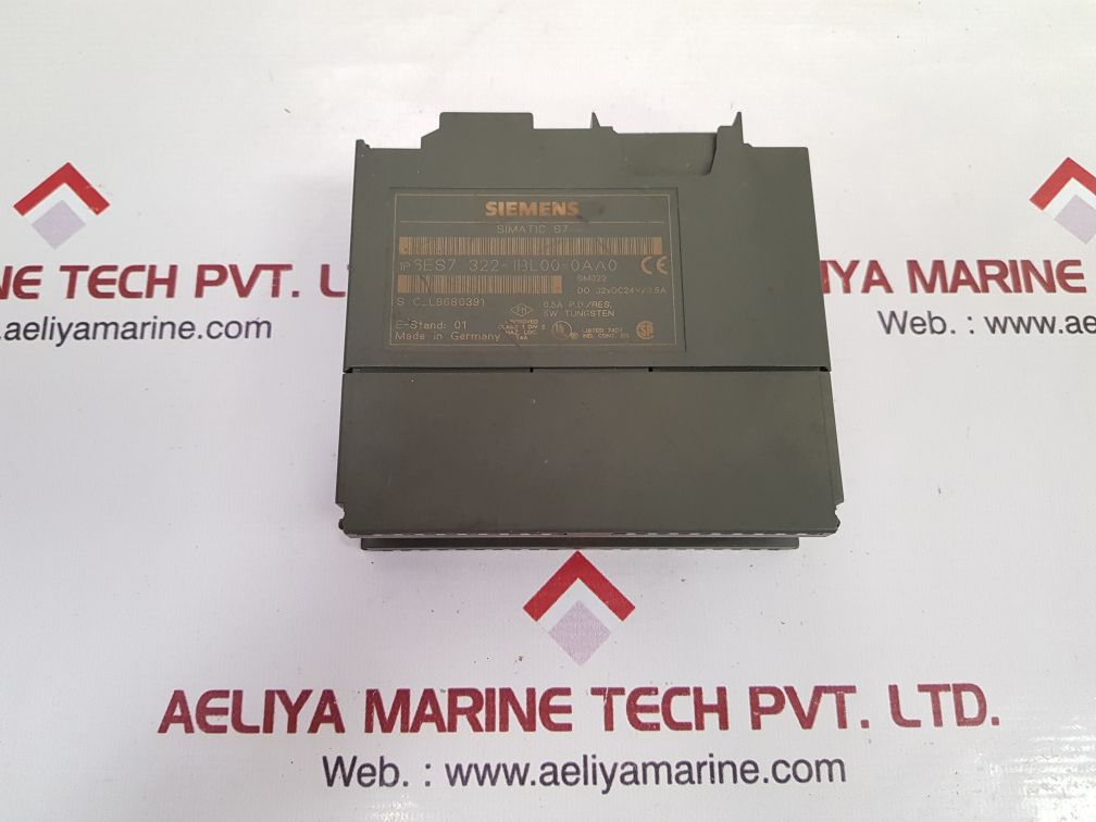 Siemens Simatic S7 6Es7 322-1Bl00-0Aa0 Output Module Used